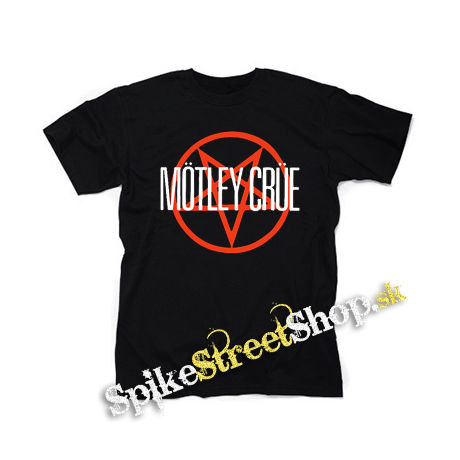 MOTLEY CRUE - Logo Pentagram - čierne detské tričko