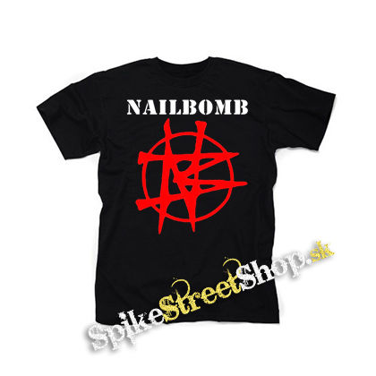 NAILBOMB - Logo Crest - čierne detské tričko