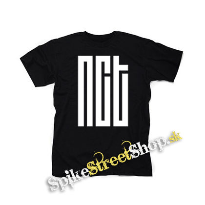 NCT - Logo - čierne detské tričko