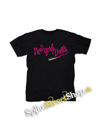 NEW YORK DOLLS - Logo - čierne detské tričko