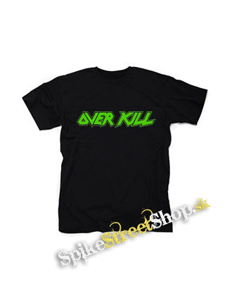 OVERKILL - Logo Green - čierne detské tričko