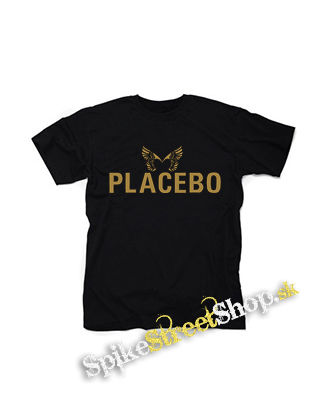 PLACEBO - Wings - čierne detské tričko