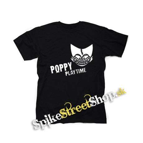 POPPY PLAYTIME - Logo Teeth Smile Motive 2 - čierne detské tričko