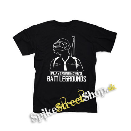 PUBG - Crest - čierne detské tričko
