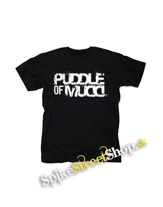 PUDDLE OF MUDD - Logo - čierne detské tričko