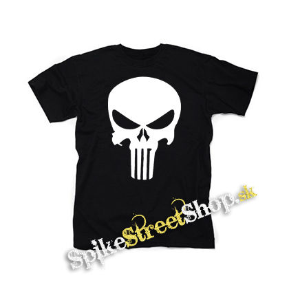 PUNISHER - Skull - čierne detské tričko
