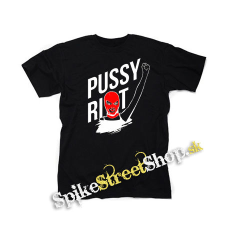 PUSSY RIOT  motive 2 - čierne detské tričko