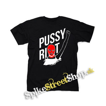 PUSSY RIOT - čierne detské tričko