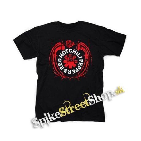 RED HOT CHILI PEPPERS - Wings Logo - čierne detské tričko