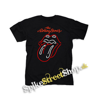 ROLLING STONES - Custom Tongue - čierne detské tričko