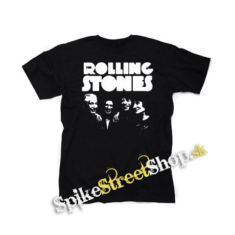 ROLLING STONES - Smile Band Forever - čierne detské tričko