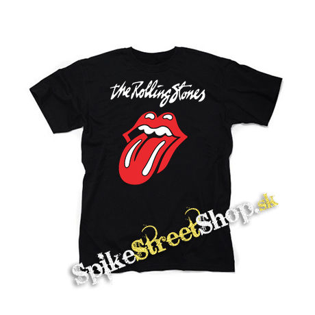 ROLLING STONES - Tongue  motive 2 - čierne detské tričko