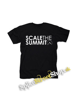 Scale_The_Summit_Logo - čierne detské tričko