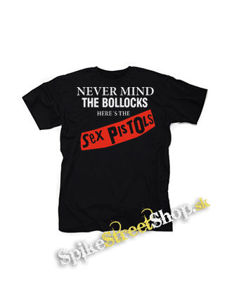 SEX PISTOLS - Never Mind The Bollocks - čierne detské tričko
