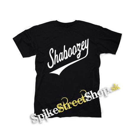 SHABOOZEY - Logo Singer - čierne detské tričko