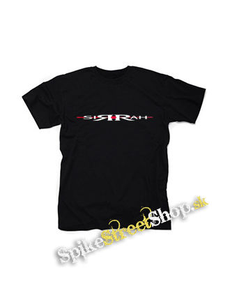 SIRRAH - Logo - čierne detské tričko