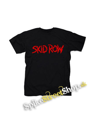 SKID ROW - Logo - čierne detské tričko