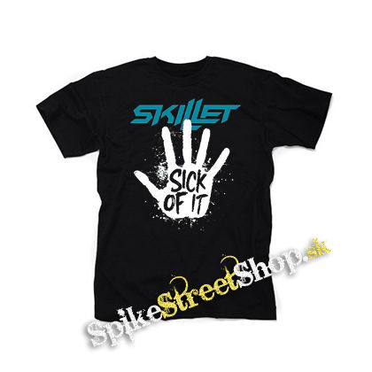 SKILLET - Sick Of It - čierne detské tričko
