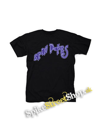 SPIN DOCTORS - Logo - čierne detské tričko