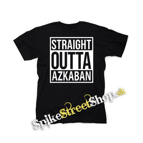 SQUID GAME - Straight Outta Azkaban - čierne detské tričko
