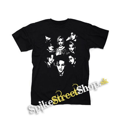 STRAY KIDS - Logo Band - čierne detské tričko