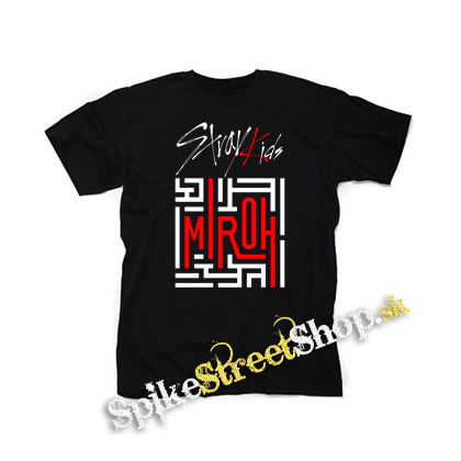 STRAY KIDS - MIROH Cover Album - čierne detské tričko