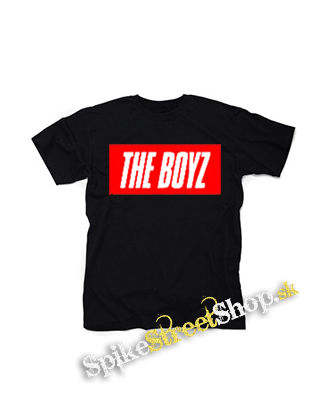 THE BOYZ - Red Logo Debut Album - čierne detské tričko