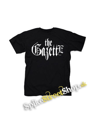 THE GAZETTE - Logo - čierne detské tričko