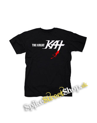 THE GREAT KAT - Logo - čierne detské tričko