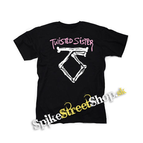 TWISTED SISTER - Logo - čierne detské tričko