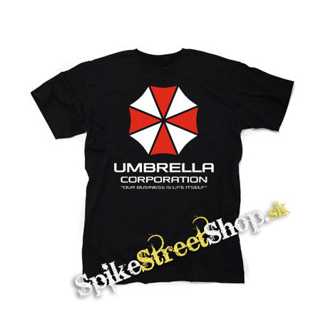 UMBRELLA CORPORATION - Our Business Is Life Itself - čierne detské tričko