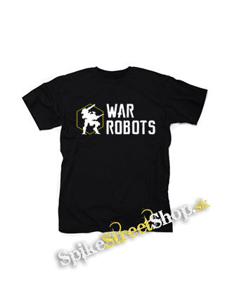 WAR ROBOTS - čierne detské tričko