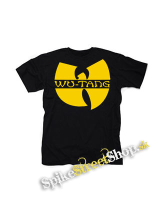 WU TANG CLAN - Yellow Logo - čierne detské tričko