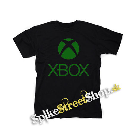 XBOX - Logo Motive 1 - čierne detské tričko