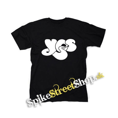 YES - Logo Progressive Rock Band Legend - čierne detské tričko