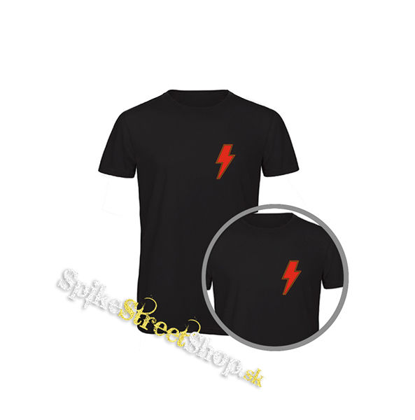 ACDC - Power Up Sign Crest - čierne detské tričko