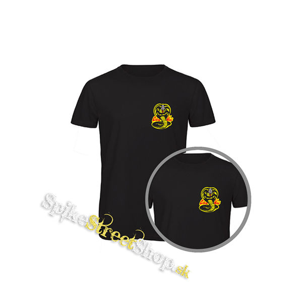 COBRA KAI - Red Logo - čierne detské tričko