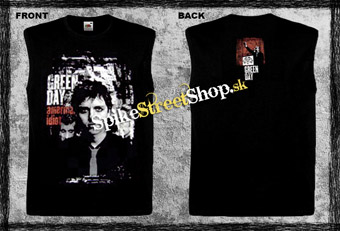 GREEN DAY - American Idiot Band - čierne pánske tričko bez rukávov
