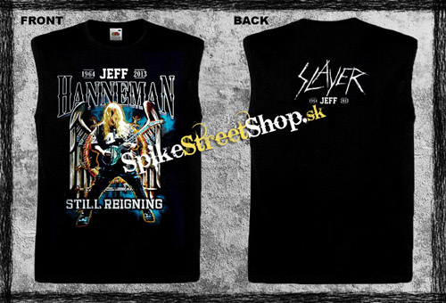 JEFF HANNEMAN - Still Reigning - čierne pánske tričko bez rukávov