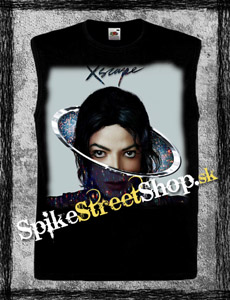 MICHAEL JACKSON - Xscape - čierne pánske tričko bez rukávov