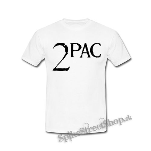 2 PAC - Logo - biele pánske tričko