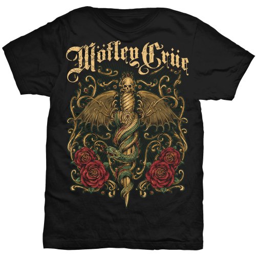 MOTLEY CRUE - Exquisite Dagger - čierne pánske tričko