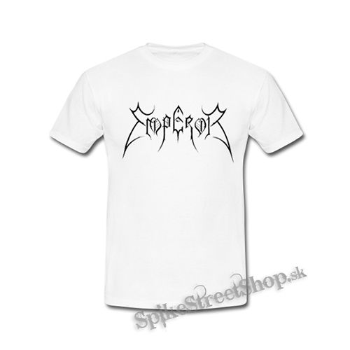 EMPEROR - Logo - biele pánske tričko