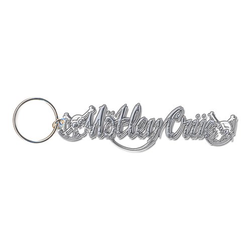 MOTLEY CRUE - Skull Logo - kovový prívesok na kľúče