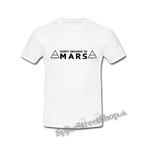 30 SECONDS TO MARS - Logo Motive 1 - biele detské tričko
