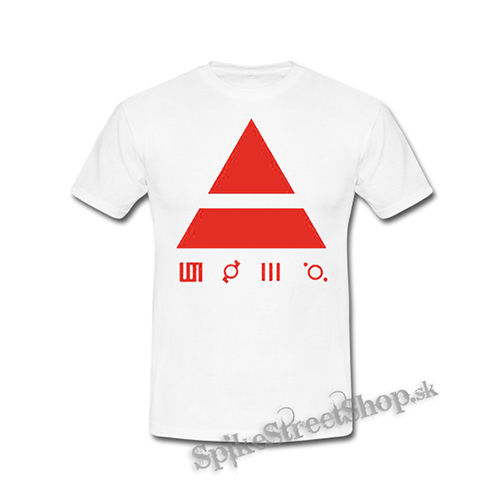 30 SECONDS TO MARS - Red Triad - biele detské tričko