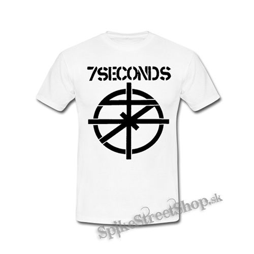 7 SECONDS - Logo Crest - biele detské tričko