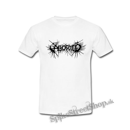 ABORTED - Logo - biele detské tričko