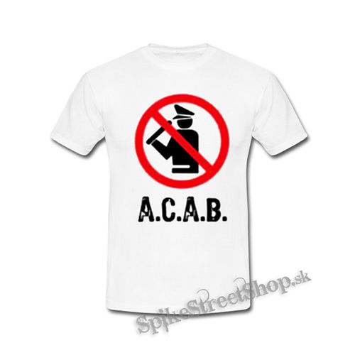 ACAB - Pictogram - biele detské tričko