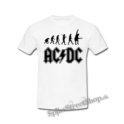 ACDC - Hardrock Evolution - biele detské tričko